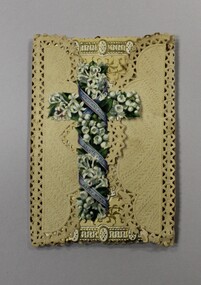 Greeting Card, Victorian New Years Greeting Card