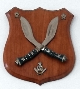 Presentation plaque, Gurka Regimental shield