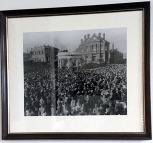 Framed photograph