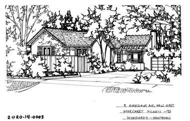 Drawing - Property Illustration, 8 Airedale Avenue, Hawthorn East