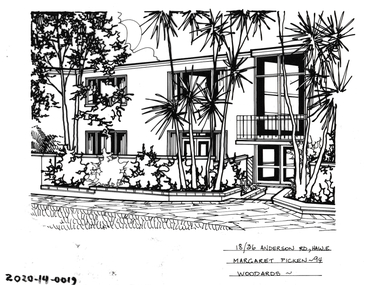 Drawing - Property Illustration, 18/36 Anderson Road, Hawthorn East