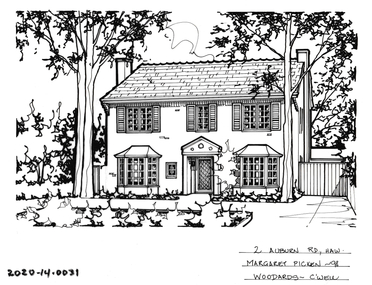 Drawing - Property Illustration, 2 Auburn Road, Hawthorn