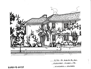 Drawing - Property Illustration, 3/178-180 Auburn Road, Hawthorn, 1993