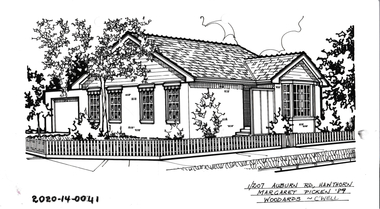Drawing - Property Illustration, 1/207 Auburn Road, Hawthorn