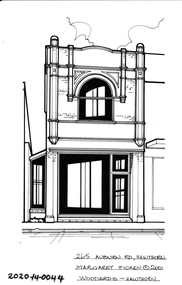 Drawing - Property Illustration, 265 Auburn Road, Hawthorn