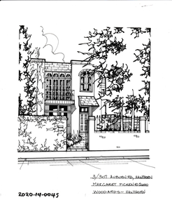 Drawing - Property Illustration, 3/307 Auburn Road, Hawthorn