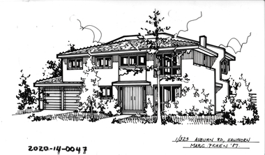 Drawing - Property Illustration, 1/323 Auburn Road, Hawthorn