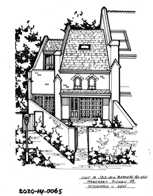 Drawing - Property Illustration, 3/312-316 Barkers Road, Hawthorn, 1989