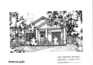 Drawing - Property Illustration, 546 Barkers Road, Hawthorn East
