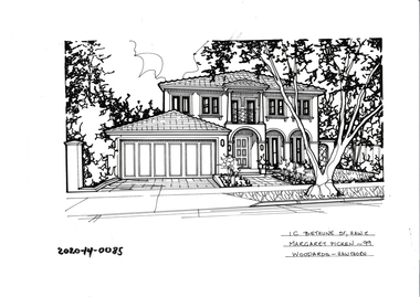 Drawing - Property Illustration, 1C Bethune Street, Hawthorn East
