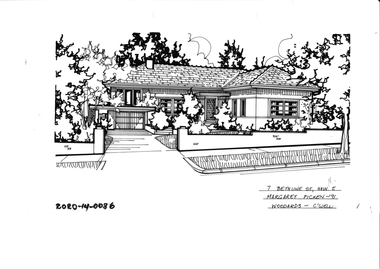 Drawing - Property Illustration, 7 Bethune Street, Hawthorn East