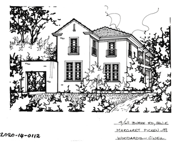 Drawing - Property Illustration, 4/611 Burke Road, Hawthorn East