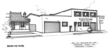 Drawing - Property Illustration, 164-168 Burwood Road, Hawthorn