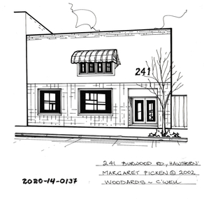 Drawing - Property Illustration, 241 Burwood Road, Hawthorn, 2002