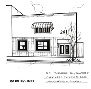 Drawing - Property Illustration, 241 Burwood Road, Hawthorn