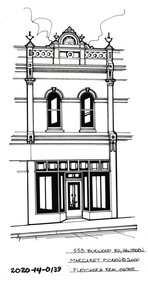 Drawing - Property Illustration, 553 Burwood Road, Hawthorn