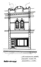 Drawing - Property Illustration, 643 Burwood Road, Hawthorn