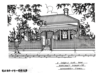 Drawing - Property Illustration, 8 Colvin Grove, Hawthorn