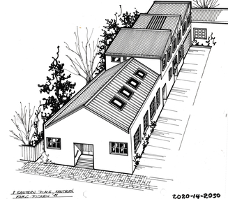 Drawing - Property Illustration, 8 Eastern Place, Hawthorn