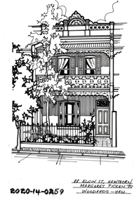 Drawing - Property Illustration, 88 Elgin Street, Hawthorn