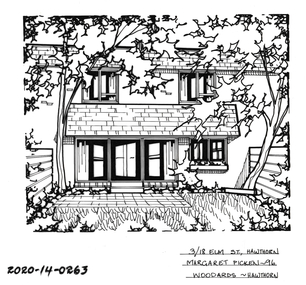 Drawing - Property Illustration, 3/ 18 Elm Street, Hawthorn