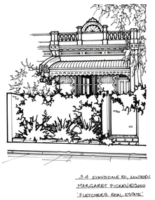Drawing - Property Illustration, 34 Evansdale Road, Hawthorn