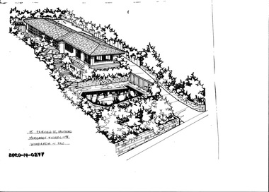 Drawing - Property Illustration, 15 Fairview Street, Hawthorn, 1998
