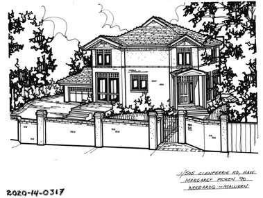 Drawing - Property Illustration, 1/ 505 Glenferrie Road, Hawthorn