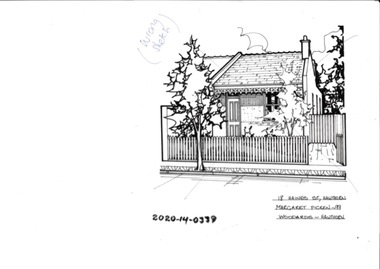 Drawing - Property Illustration, 16A Haines Street, Hawthorn
