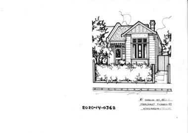 Drawing - Property Illustration, 65 Harold Street, Hawthorn East