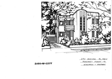 Drawing - Property Illustration, 29A Havelock Road, Hawthorn East