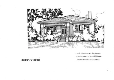 Drawing - Property Illustration, 49 Havelock Road, Hawthorn East