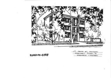 Drawing - Property Illustration, 1/11 Henry Street, Hawthorn