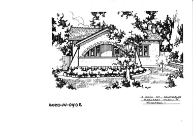 Drawing - Property Illustration, 4 Hugh Street, Hawthorn East