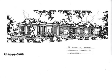 Drawing - Property Illustration, 26 Hunter Street, Hawthorn