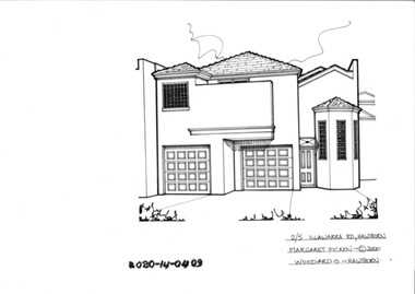 Drawing - Property Illustration, 2/5 Illawarra Road, Hawthorn