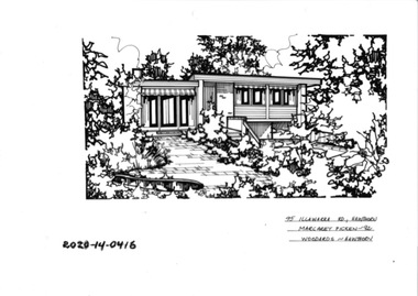 Drawing - Property Illustration, 95 Illawarra Road, Hawthorn, 1993