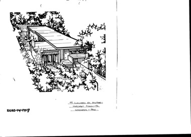 Drawing - Property Illustration, 95 Illawarra Road, Hawthorn
