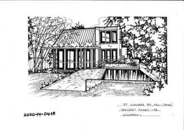 Drawing - Property Illustration, 99 Illawarra Road, Hawthorn