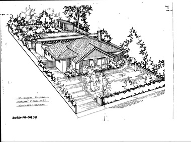 Drawing - Property Illustration, 24 Kinkora Road, Hawthorn, 1993