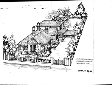 Drawing - Property Illustration, 58 Kinkora Road, Hawthorn, 1993
