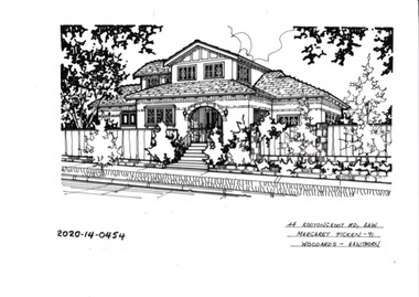 Drawing - Property Illustration, 44 Kooyongkoot Road, Hawthorn