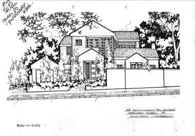 Drawing - Property Illustration, 68 Kooyongkoot Road, Hawthorn