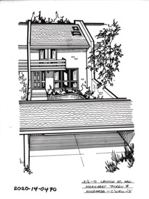 Drawing - Property Illustration, 3/6-10 Lennox Street, Hawthorn, 1993