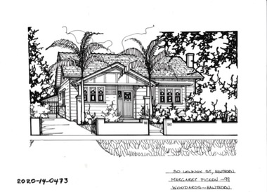 Drawing - Property Illustration, 30 Lennox Street, Hawthorn
