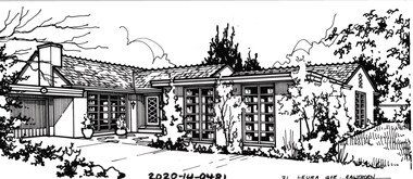 Drawing - Property Illustration, 31 Leura Grove, Hawthorn East