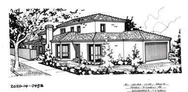 Drawing - Property Illustration, 41 Leura Grove, Hawthorn East