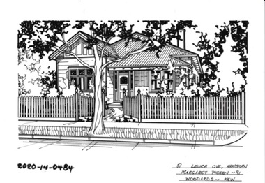 Drawing - Property Illustration, 51 Leura Grove, Hawthorn East