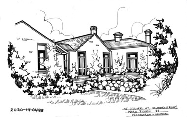 Drawing - Property Illustration, 45 Liddiard Street, Hawthorn (Rear)