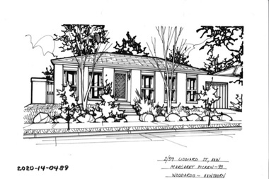 Drawing - Property Illustration, 2/59 Liddiard Street, Hawthorn